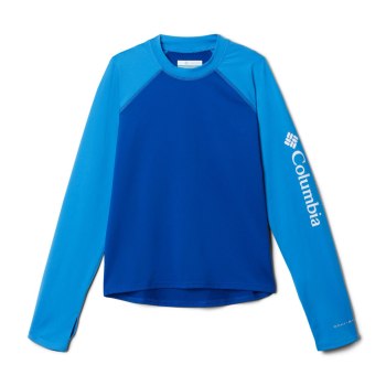 Columbia Sweater Jongens, Sandy Shores Long Sleeve Sunguard Azuurblauw Blauw, 84SLUCAKB